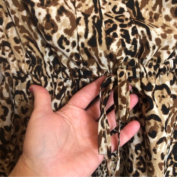 Merona Leopard Print Dress  Size XS New Without Tags - Picture 4 of 8